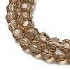 Transparent Glass Beads Strands LS-EGLA-A035-T4mm-D16-4