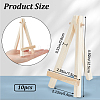 Foldable Wood Triangle Easel WOOD-WH0022-55A-2