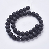 Natural Lava Rock Beads Strands G-J346-37-10mm-2