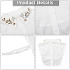 Detachable Polyester Shirt Collars AJEW-WH20816-028-5