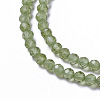 Natural Peridot Beads Strands G-F596-04-3mm-3