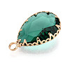 Transparent Glass Pendants KK-N283-02D-G-2