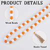 1Pc Wood Beads Pendant Decorations FIND-CN0001-77A-6