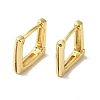 Brass Huggie Hoop Earrings for Women EJEW-C097-08G-03-1