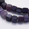 Natural Weathered Agate Beads Strands G-G705-10mm-12-3