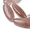 Natural Strawberry Quartz Beads Strands G-B078-E05-01-4