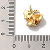 Rack Plating Brass Micro Pave Cubic Zirconia Pendants KK-U027-08G-A-3