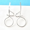 Tarnish Resistant 304 Stainless Steel Stud Earrings EJEW-L215-48P-4