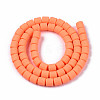 Handmade Polymer Clay Bead Strands CLAY-ZX006-01-39-3