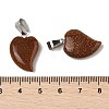 Synthetic Goldstone Pendants G-B127-11P-03-3