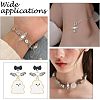 100Pcs Tibetan Style Alloy Heart with Wing Connector Charms TIBE-HY0001-02-6
