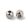 Non-Tarnish 201 Stainless Steel Bead STAS-H214-28D-P-1-2