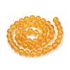 Synthetic Citrine Beads Strands G-S150-14-12mm-3