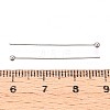 304 Stainless Steel Head Pins STAS-T065-30mm-20P-3