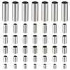 120Pcs 6 Style 304 Stainless Steel Tube Beads STAS-UN0049-30-1