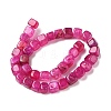Natural Dragon Veins Agate Beads Strands G-G177-E19-05-4