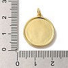 Brass Enamel Pendants X-KK-U027-17G-01-3