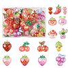 30Pcs 15 Styles Resin & Acrylic & Plastic Cabochons KY-SZ0001-61-1