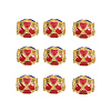 Chinese Style Alloy Enamel Beads X-ENAM-L015-01A-G-1