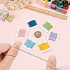 24Pcs 6 Colors Polyester Embroidery Threads DIY-CY0003-59-3