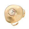 Alloy & Iron Cuff Bangles for Women LS-BJEW-F501-02KCG-4