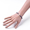 Natural Lapis Lazuli(Dyed) Beads Stretch Bracelets BJEW-JB04676-02-4