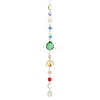 Glass Hanging Suncatchers HJEW-JM04491-1