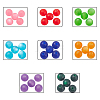 160Pcs 8 Colors Imitation Cat Eye Resin Beads RESI-YW0001-11-2