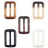 20Pcs Resin Tri-Glide Adjuster Buckles FIND-GF0008-12B-1