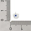 925 Sterling Silver Micro Pave Cubic Zirconia Pendants LS-STER-Q002-02F-3