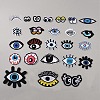 Computerized Embroidery Cloth Iron on/Sew on Patches DIY-WH0386-04-1
