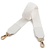 PU Imitation Leather & Raffia Bag Handles PW-WGC4EAE-10-1