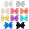 10Pcs 10 Colors Resin Rhinestone Cabochons FIND-FH0016-73-1