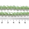 Electroplate Opaque Glass Beads Strands EGLA-A035-P6mm-A20-4