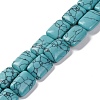 Synthetic Turquoise Beads Strands G-T047-B12-01-1