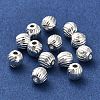 Long-Lasting Plated Alloy Beads PALLOY-A006-19S-2