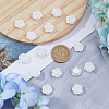 200Pcs ABS Imitation Pearl Beads OACR-DC0001-26-4