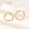 201 Stainless Steel Hoop Earrings EJEW-I245-07B-5