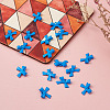 Spray Painted Enamel Pendants ENAM-TAC0005-04J-4
