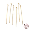 925 Sterling Silver Flat Head Pins LS-STER-M117-03F-G-1