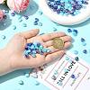 200Pcs 2 Colors ABS Plastic Beads KY-FS0001-42B-7