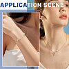15Pcs 3 Colors Brass Pave Cubic Zirconia Connector Charms KK-CA0003-86-7