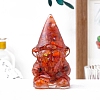 Natural Carnelian Gnome Display Decorations PW-WG45A23-04-1