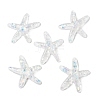 UV Plating Ocean Theme Transparent Resin Cabochons CRES-D306-01A-2