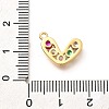 Brass Charms KK-U048-14G-3