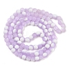 Frosted Crackle Glass Beads X1-GLAA-U001-6mm-M04-3