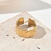 304 Stainless Steel Cuff Open Rings for Women RJEW-L341-03A-G-3