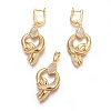 (Jewelry Parties Factory Sale)Brass Micro Pave Cubic Zirconia Jewelry Sets SJEW-F189-08G-1