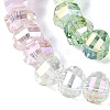 Electroplate Mixed Styles Glass Beads Strands EGLA-N022-14A-A04-3