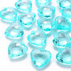 Transparent Acrylic Pendants LS-TACR-T024-03B-946-1